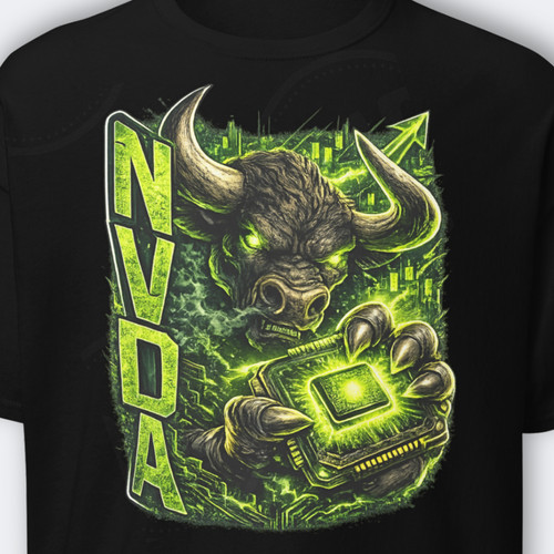 Nvda bull shirt - ai,