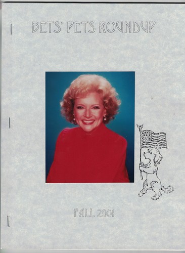 Betty white fanzine bets - white,